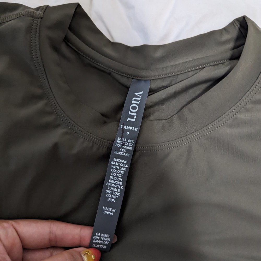 Vuori LS Dune Crew Oregano